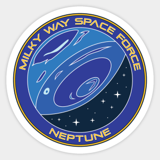 Milky Way Space Force - Neptune Sticker